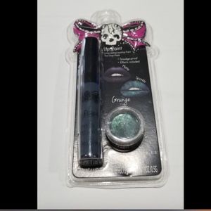 Tattoo Junkee Lip Paint Glitter  SPARKLE Grunche  BLUE GREEN *
